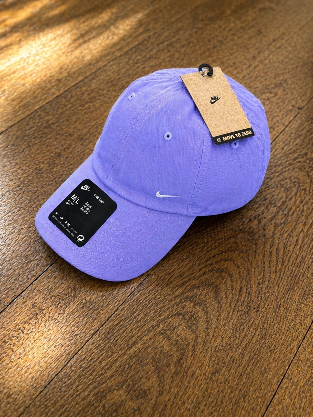 Nike Purple Swoosh Baseball Cap NWT